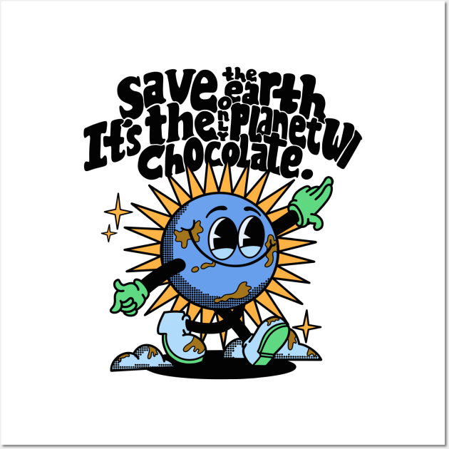 Save The Earth Wall Art by FanArts